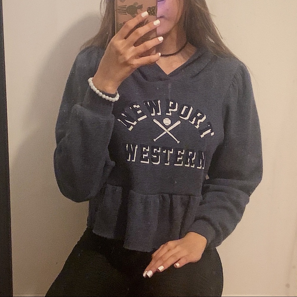 Urban Outfitters Social T - Hoodie Sweatshirt